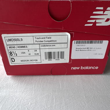 New Balance spike schuhe