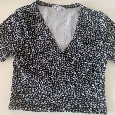 Subdued Floral Top XS