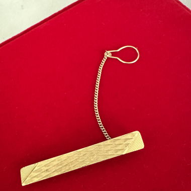 Antik Massiv 18 karat Gold Krawattennadel  RARE!
