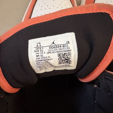 Jordan 1 Mid SE Turf orange vif 