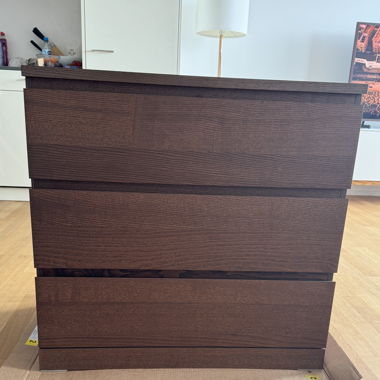 Malm Kommode 3 Schubladen
