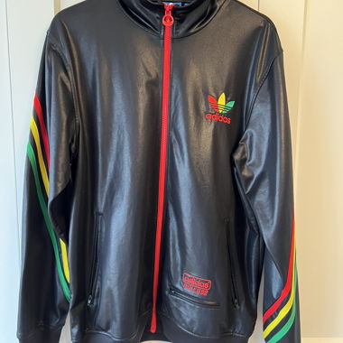 adidas Chile 62 Rasta Trainingsjacke schwarz L