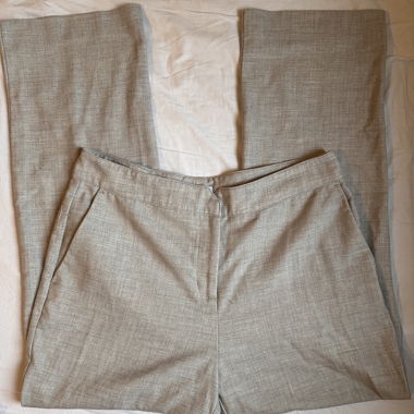 Pantalon de bureau évasé Y2K Mango