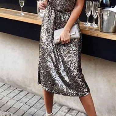 Sequin Slip Dress imperisl