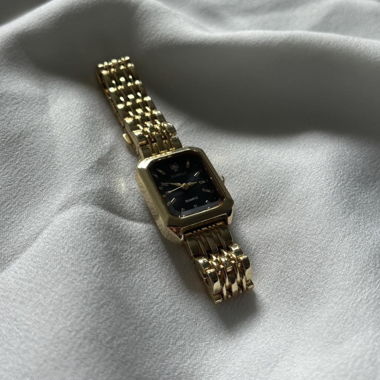 Montre dorée vintage - Neuve