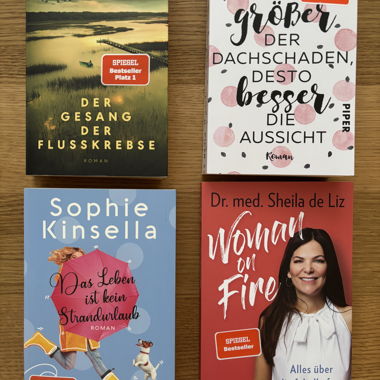 4 books (novels and guides) 