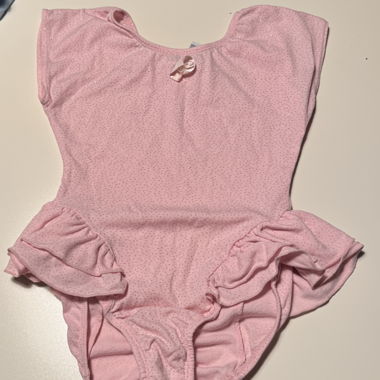 Mädchen Ballett Body Pink Glitzer