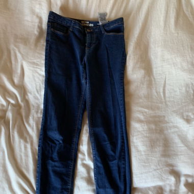 Blaue Jeans Hose