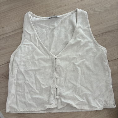Stradivarius Top with Button Placket