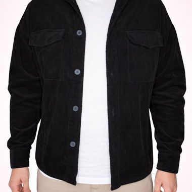 Blacksalt black cord jacket