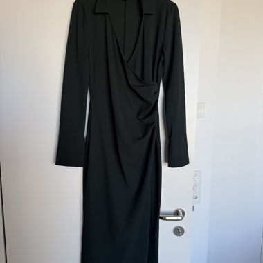 Abito da sera verde scuro H&M