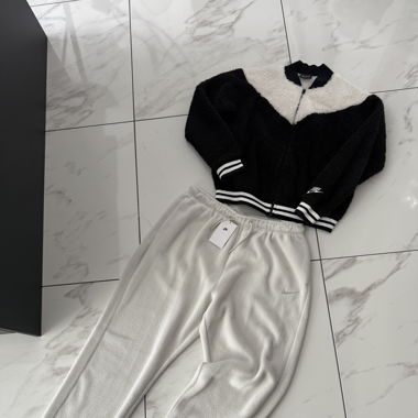 Nike Fleecepullover & Hose Set, neuwertig, Größe L