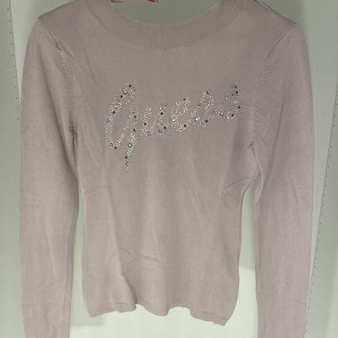 Vintage Guess knit sweater rose