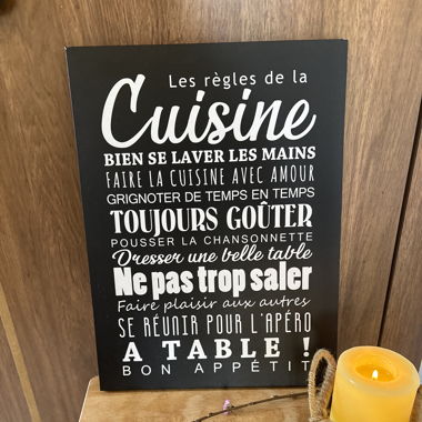 Tableau cuisine 