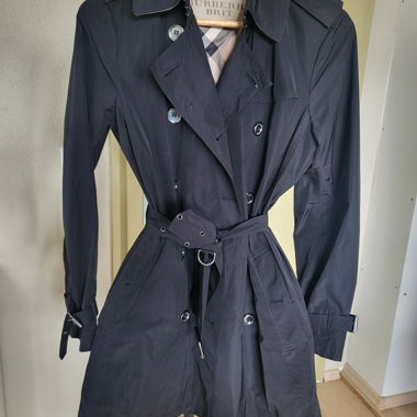 Burberry Brit black trench coat