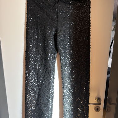 Pantaloni con paillettes