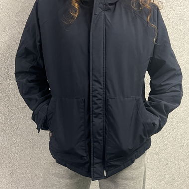 Veste d'hiver bleu marine déperlante