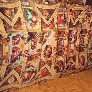 Puzzle incollato: Storia della Creazione 3,2 m