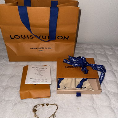 Gold-Colored Louis Vuitton Bracelet