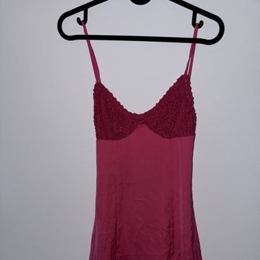Pinkes Sommerkleid