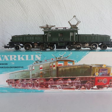 Märklin H0: Coccodrillo 3015 delle SBB WS analogico con scatola originale