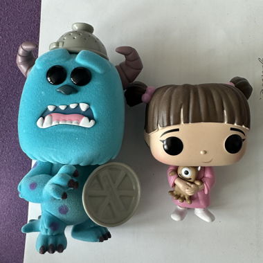 Funko Pop! Sulley Flocked and Boo