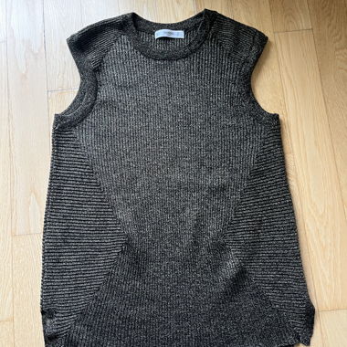 Mango Knit Top, Size L