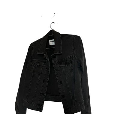 Veste en jeans noir