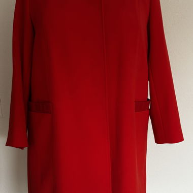 Manteau rouge Trussardi