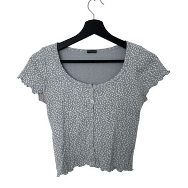 brandy melville zelly top lightblue