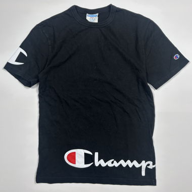 Schwarzes Champion T-Shirt