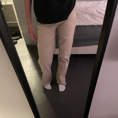 baggy Jeans beige