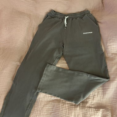 Pegador pantalon de survêtement côtelé gris M