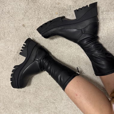 Plateau Stiefel, Winter boots, rave stiefel ancle
