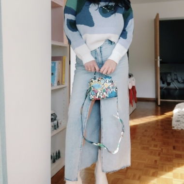 Gonna in jeans Stradivarius Gr. 40