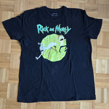 Rick and Morty Black T-Shirt