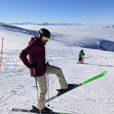 Burton ski jacket (M)