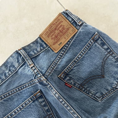 Levi’s low waist vintage blue jeans