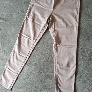 Pale Pink Slim Pants
