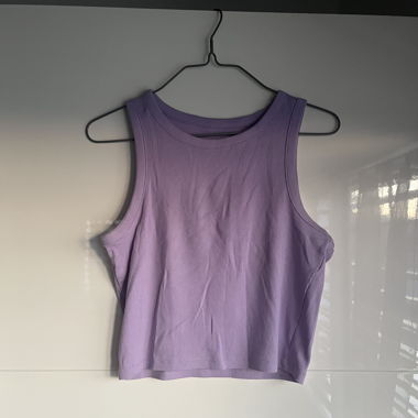 Purple croc top