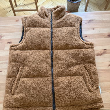 Gilet smanicato marrone M