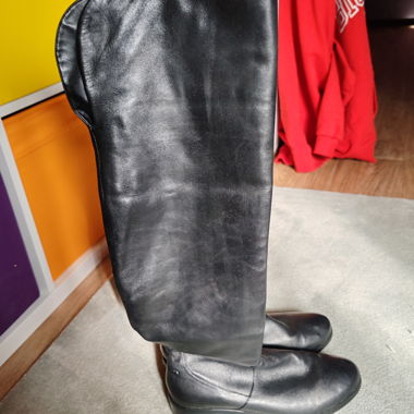 Stivali Overknee Gerry Weber pelle neri