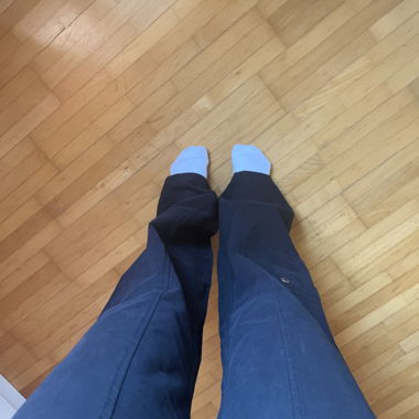 Pantaloni cargo da donna neri