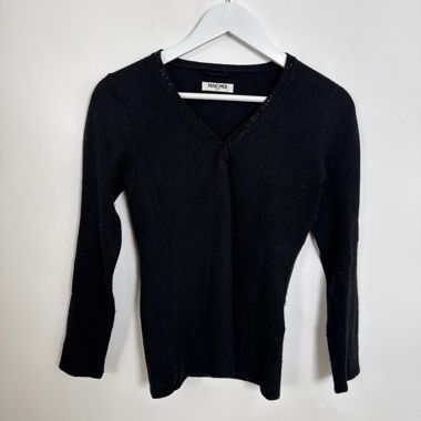 Cardigan in maglia nero Max&Moi