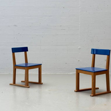 Chaises d'enfants de Wisa Gloria, Suisse, années 1970