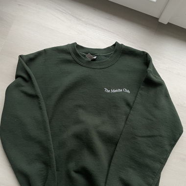 the matcha club sweater