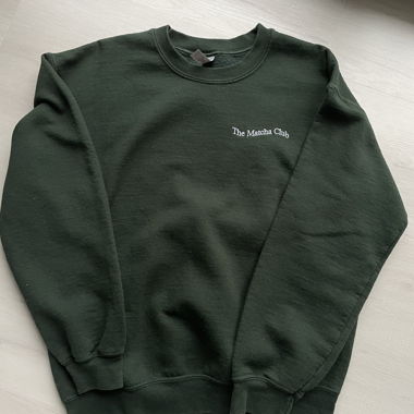 the matcha club sweater