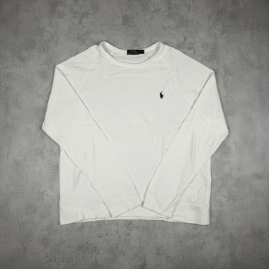 Sweatshirt blanc Polo Ralph Lauren XL