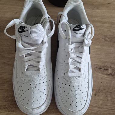 Nike Court Vision bianco/nero