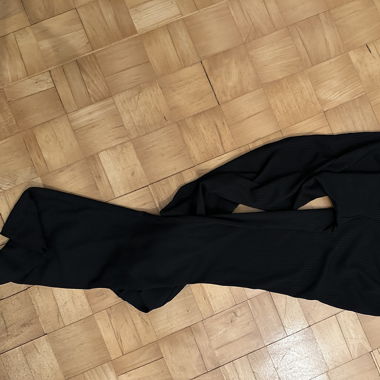 Stoffhose schwarz